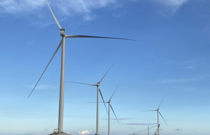 Ben Tre V1-3 Offshore Wind Farm officially generates the first Turbine and connects to the National grid